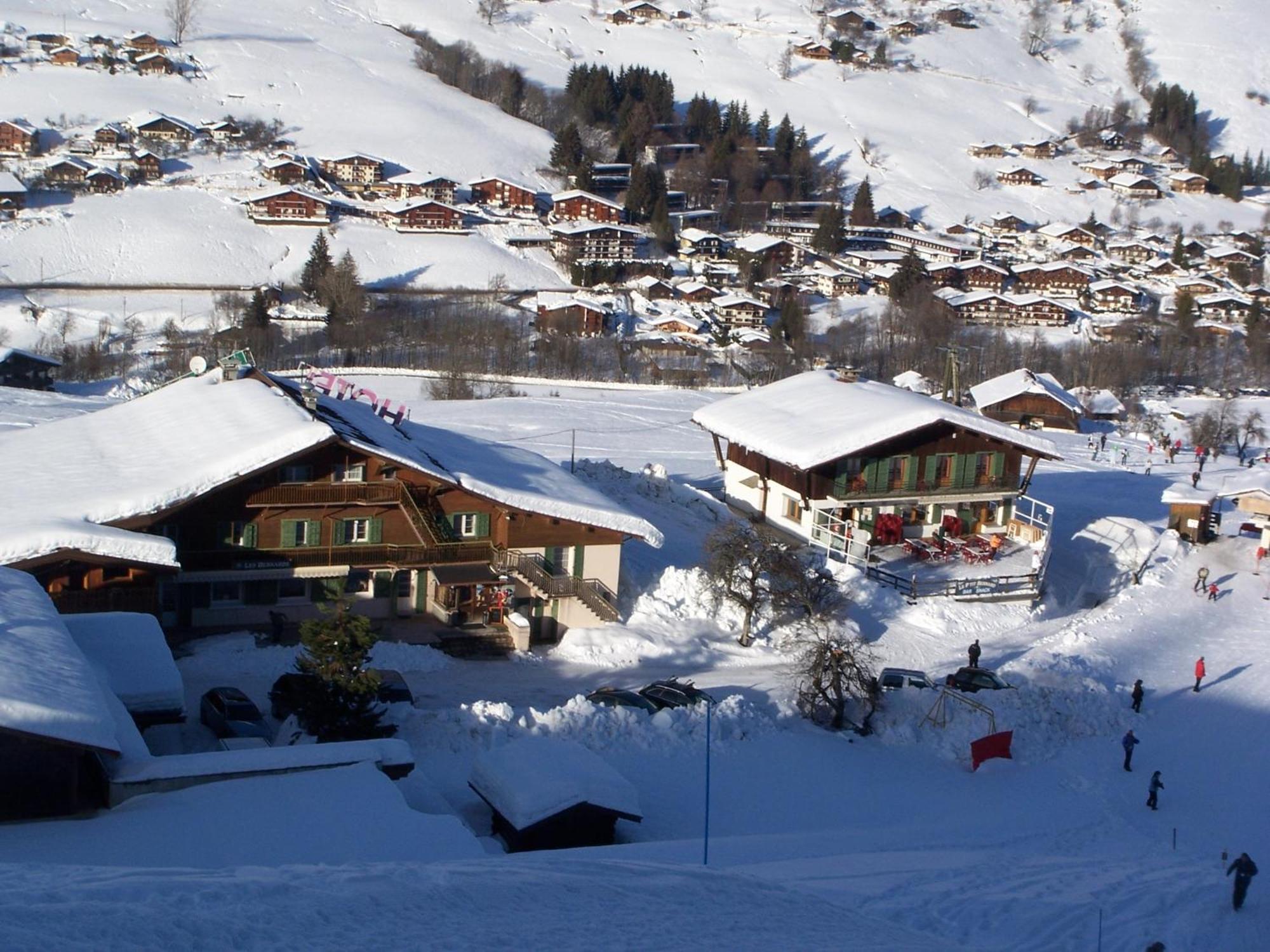 Hotel Les Bernards Praz-sur-Arly Esterno foto